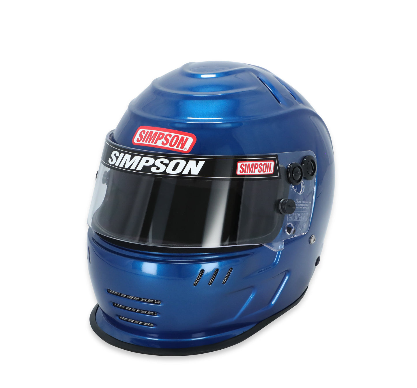 Simpson Racing Speedway Shark Racing Helmet7 3/4 - Blue
