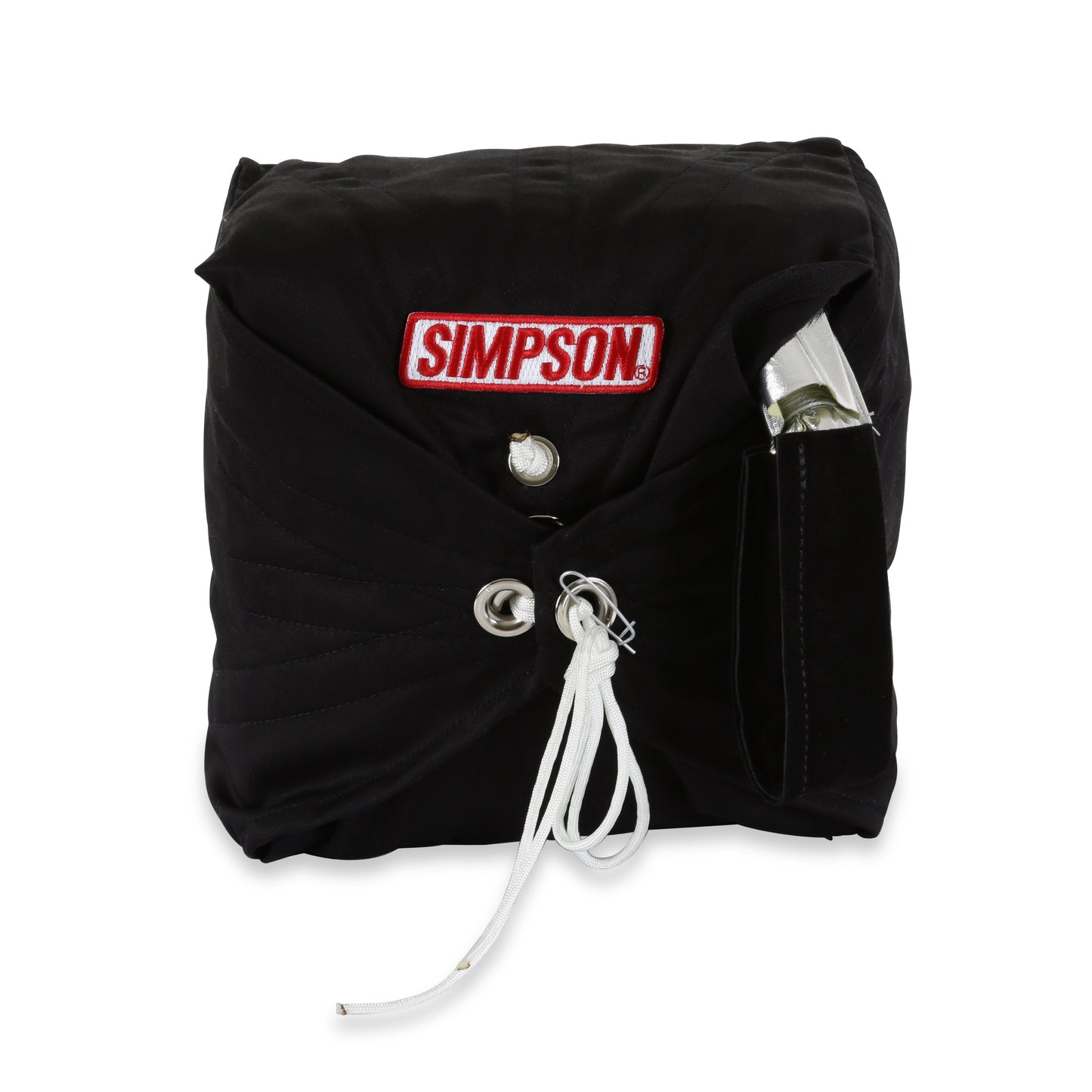 Simpson Racing 10' AIR BOSS Drag Chute 8 KEV LN BLACKAir Boss Parachute - Black - 10'