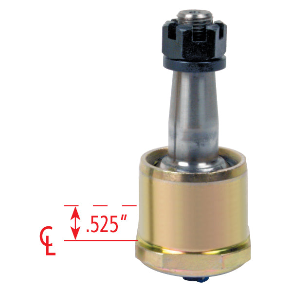 Ultra Low Friction Ball Joints, Lower, Bolt On 1277 Style, 1" Longer