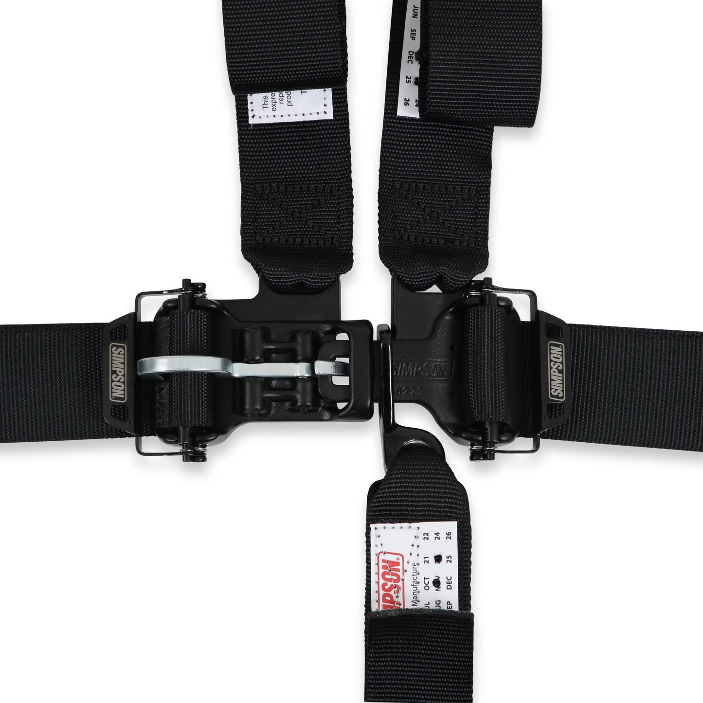 Simpson Latch & Link Off-Road Harness 2" D3 Pull down with pads5-point, clip in