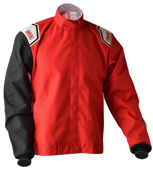 Simpson Racing Apex Kart Racing JacketRed/Black - XXL