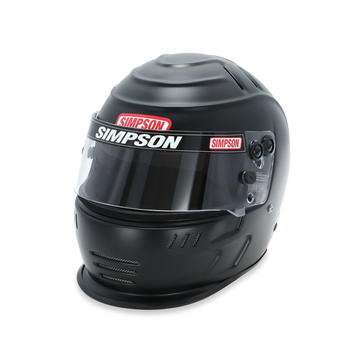 Simpson Racing Speedway Shark Racing Helmet7 1/4 - Matte Black