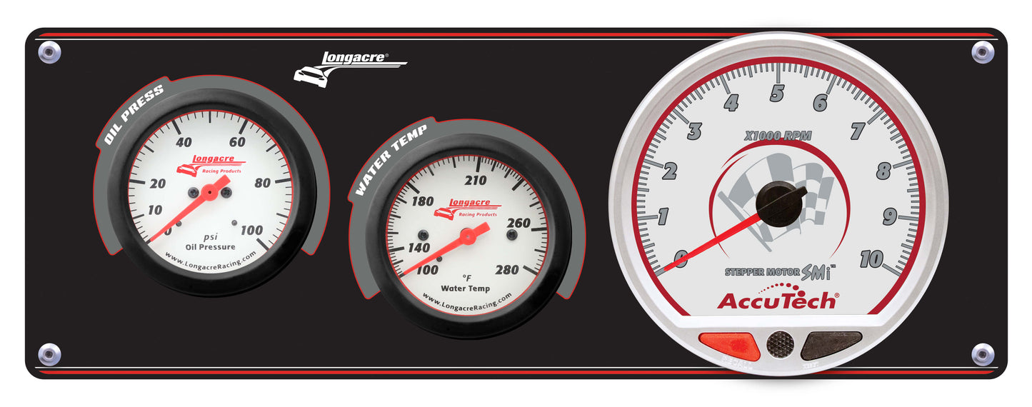 Sportsman™ Elite 2 Gauge Panel w/Tach Oil Pressure, Water Temperature