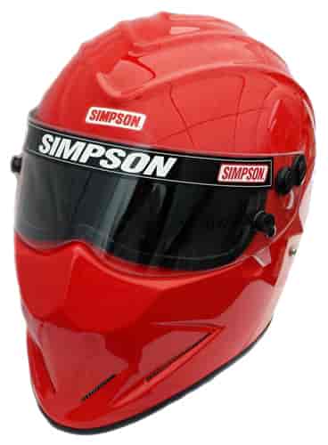 Simpson Racing SA2020 Diamondback Racing HelmetRed