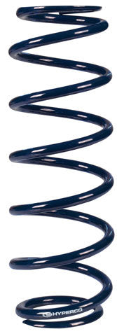 Coil Spring - UHT Barrel - Coil-Over - 2.5 in ID - 12 in Length - 230-700 lb/in Spring Rate - Dual Rate - Steel - Blue Powder Coat - Each