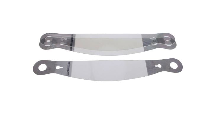 Simpson Racing Optics Laminated TearoffsCompatible with Super Shark/Vudo/Air Inforcer Shark/Devil Ray/Voyager Evolution/Sidewinder Voyager/Voyager 2/Invader/Valor/Snell 2015 models - 2mm thinckness - (2)10-Pack