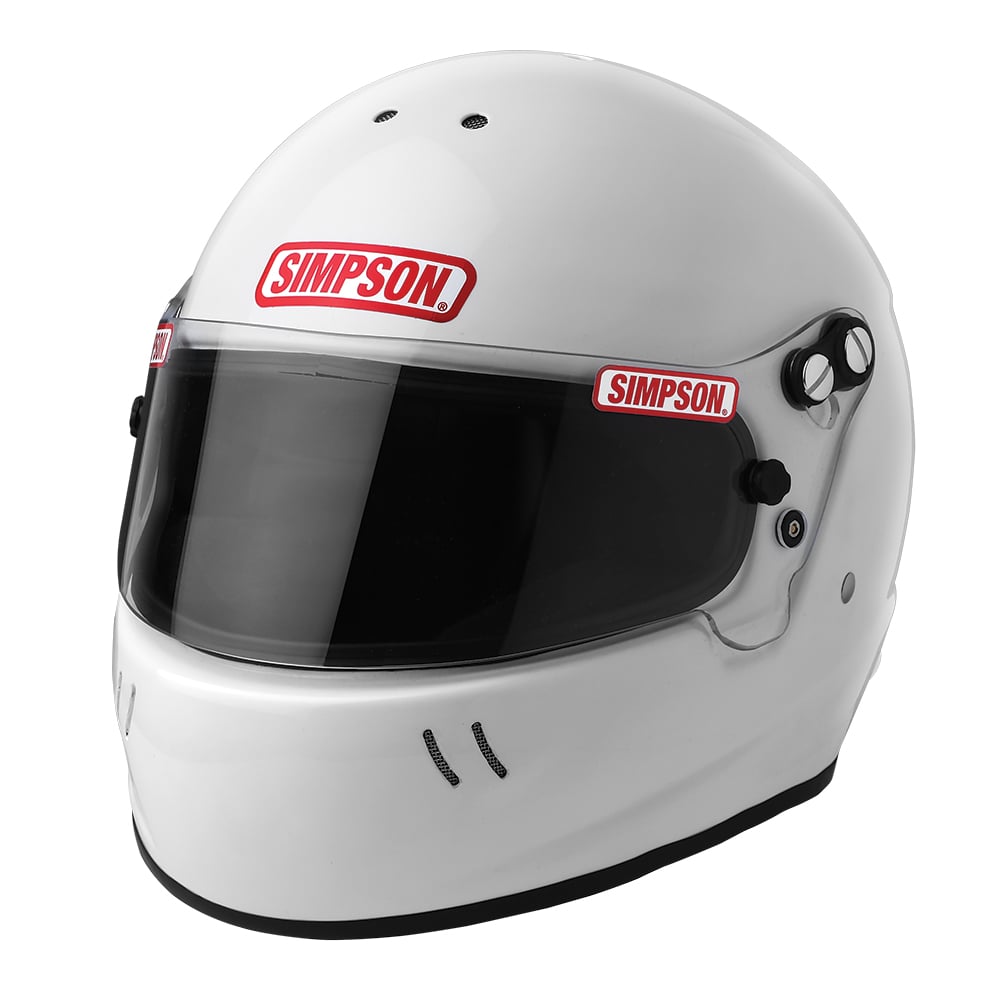 Simpson Racing Viper Youth Racing HelmetS 56 cm - White