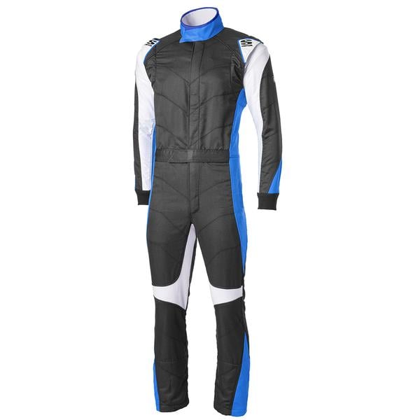Simpson Racing Six 0 Racing SuitXX-Large - Black / Blue