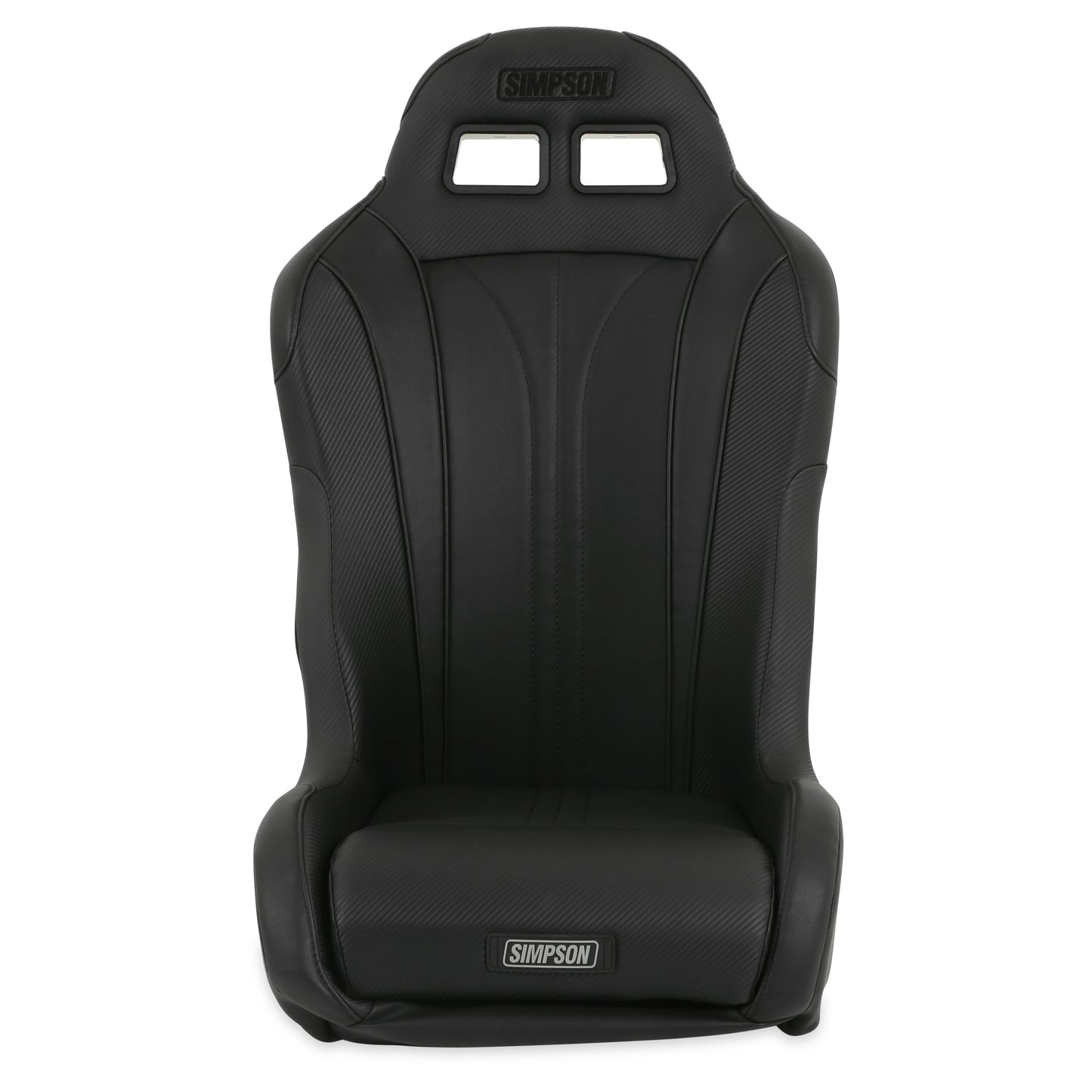 Simpson Racing Vortex II Off-Road Suspension SeatBlack / Black