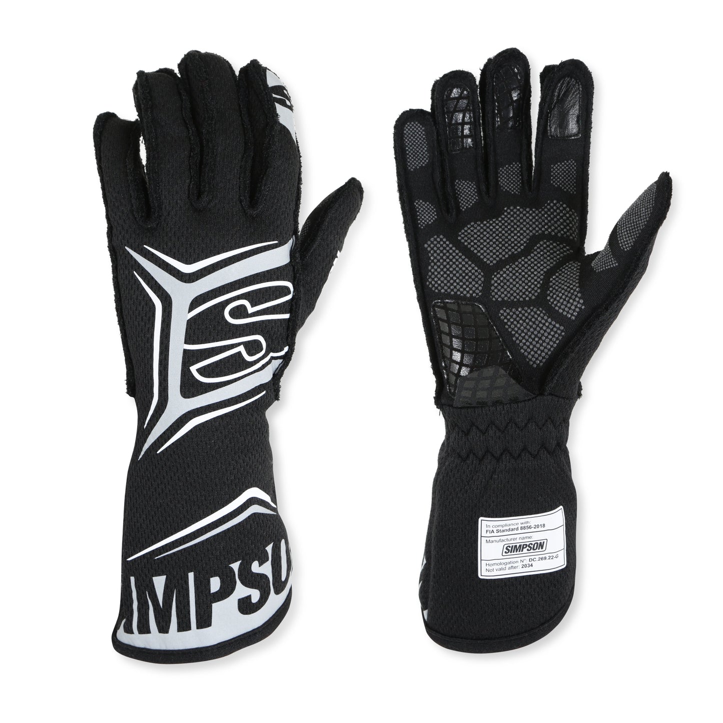 Magnata Racing Gloves Black/Grey Double Extra LargeDouble Extra Large - Black/Grey