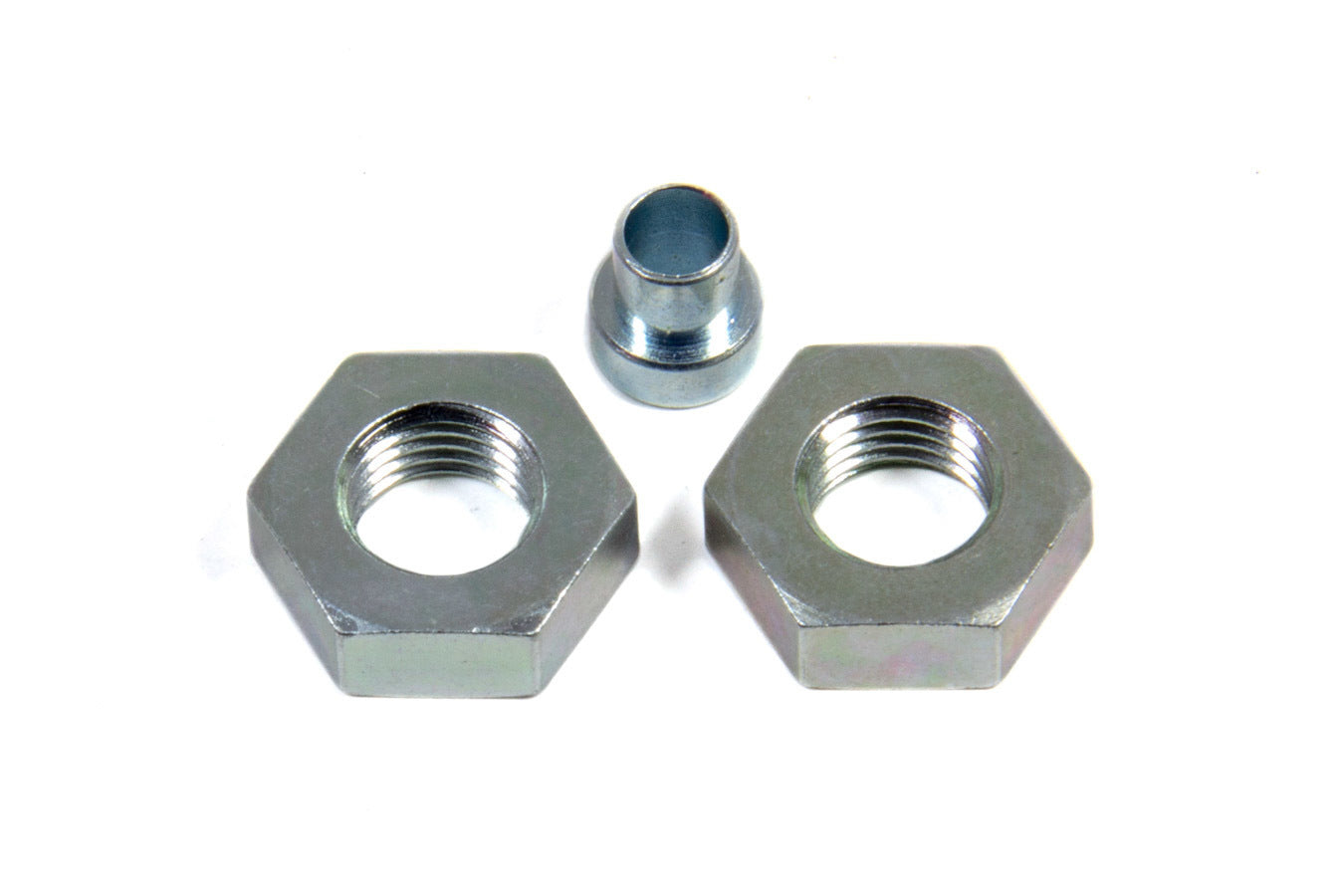 Bulkhead Fitting Nut - 3 AN - Steel - Natural - Pair