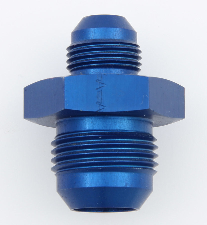 Fitting - Adapter - Straight - 12 AN Male to 8 AN Male - Aluminum - Blue Anodized - Each