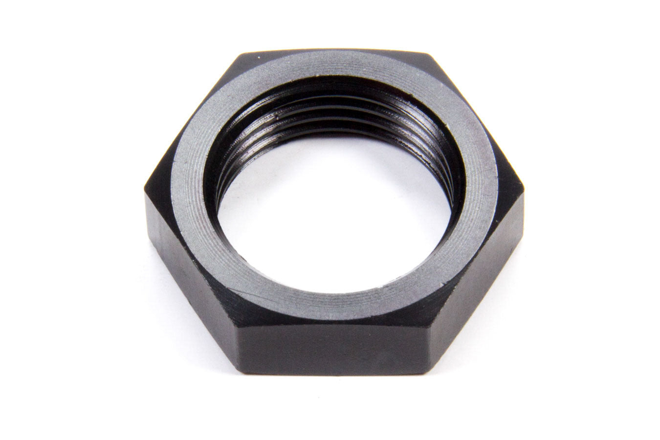 Bulkhead Fitting Nut - 12 AN - Aluminum - Black Anodized - Each