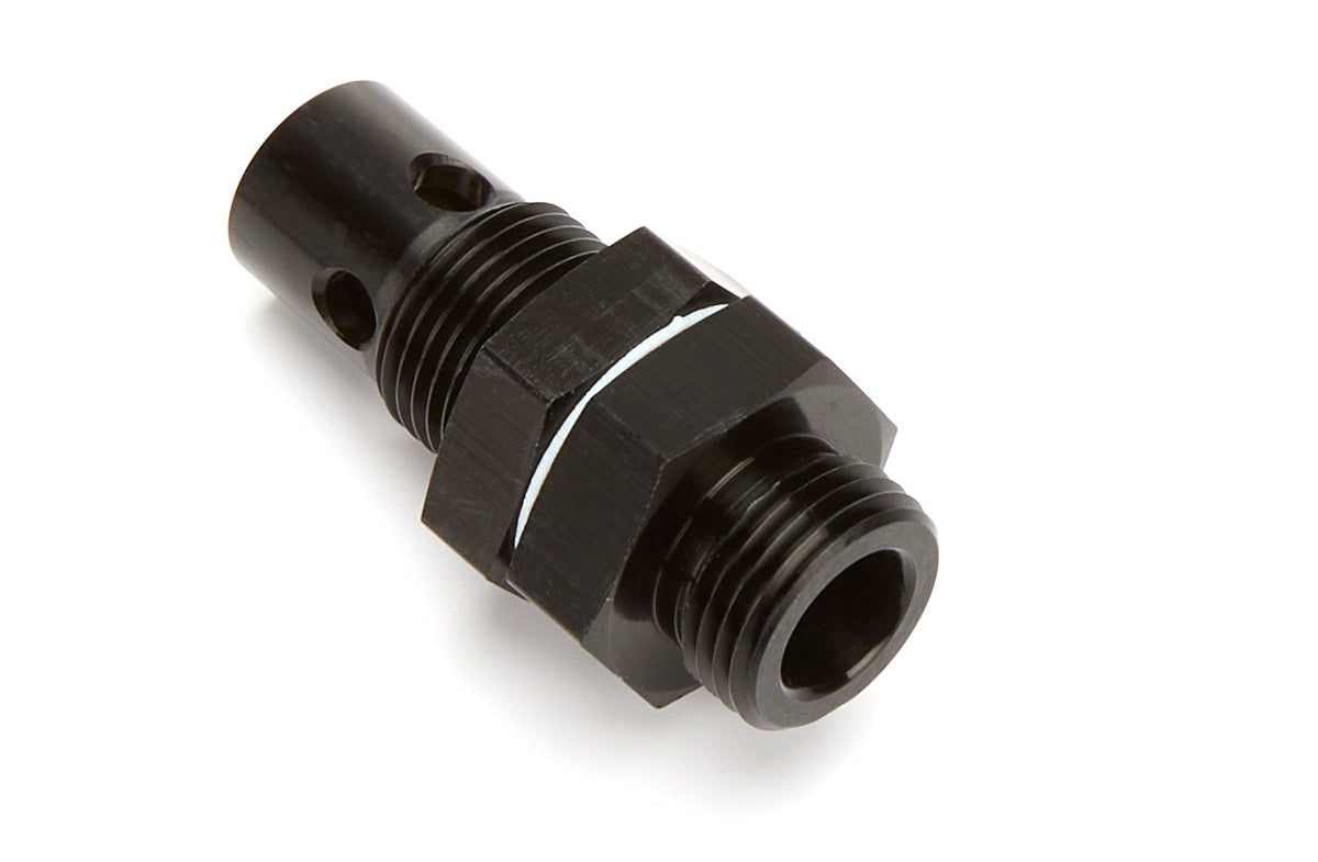 Roll Over Valve - Vent - Internal - Check Valve - 8 AN Female Outlet - Aluminum - Black Anodized - Each