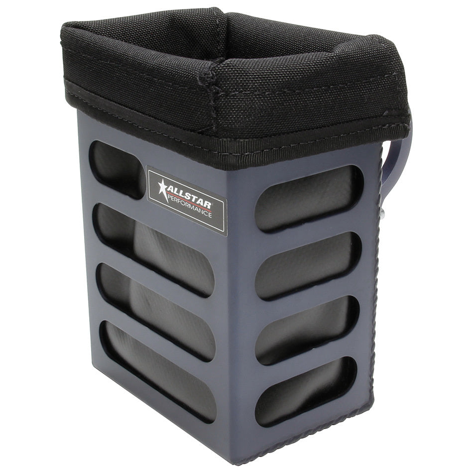 Radio Box - Short - Clamp-On - 4 x 2-1/2 x 5 in - Aluminum - Black Anodized - 1-3/4 in OD Tube - Kit