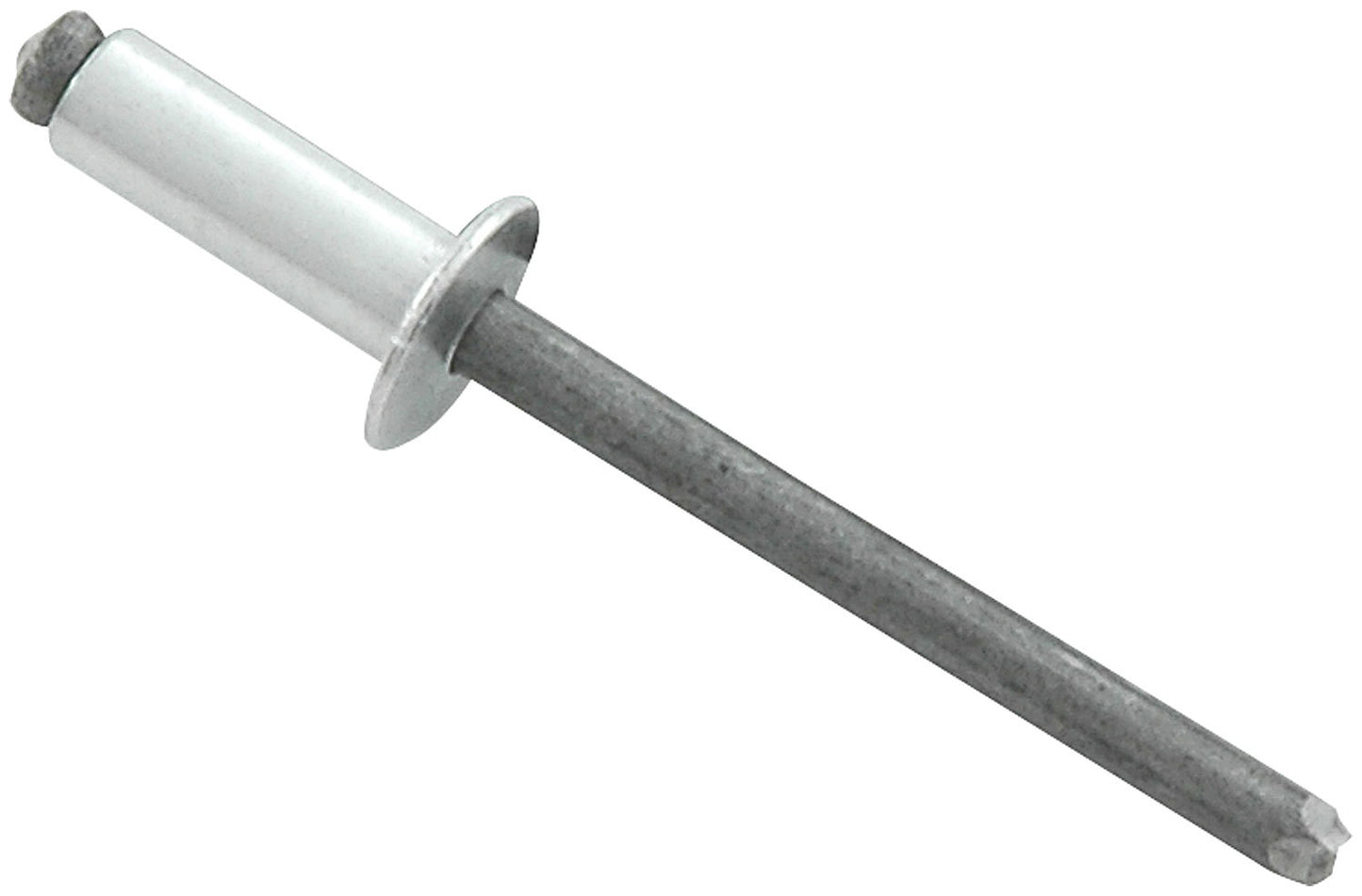 Rivet - 3/8 in Head - 3/16 in Steel Mandrel - 1/4-3/8 in Grip Range - Aluminum - Natural - Set of 250