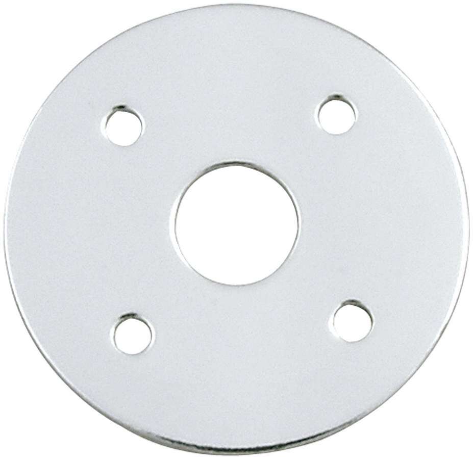 Scuff Plate - 1.5 in OD - 0.375 in ID - Aluminum - Clear Anodized - Set of 50