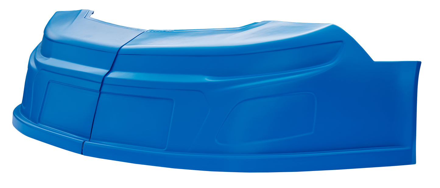 Nose - 2-Piece Complete - Plastic - Chevron Blue - Chevrolet Camaro - 2019 Short Track - Kit