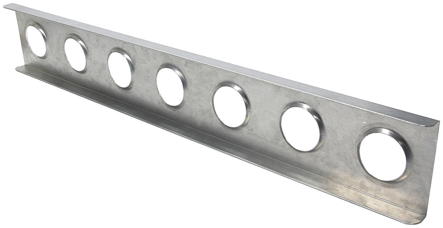 Body Support Panel - 30 in Long - 4.5 in Tall - 1 in Flange - Aluminum - Natural - Each