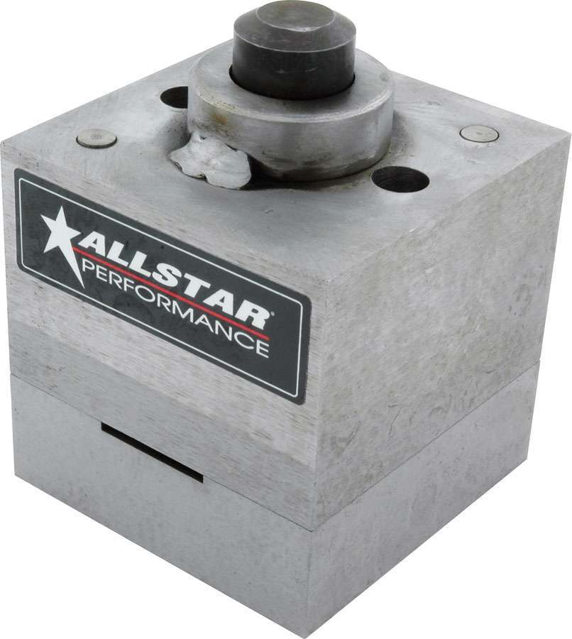 Spring Steel Punch - Hammer Type - 1/4 in Diameter Hole - Steel - Natural - 1 in Wide Spring Steel - Each