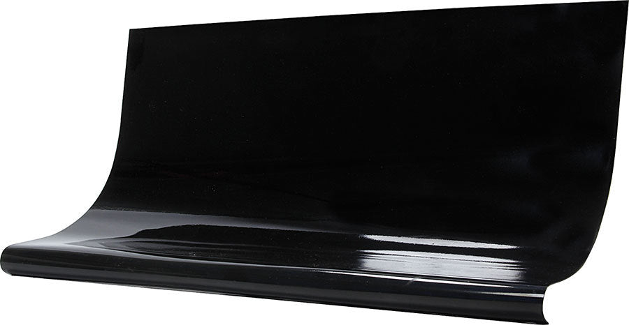 Air Dam - Curved - 21 in Wide x 11 in Tall - 0.125 in Thick - Plastic - Black - Sprint Car - Each