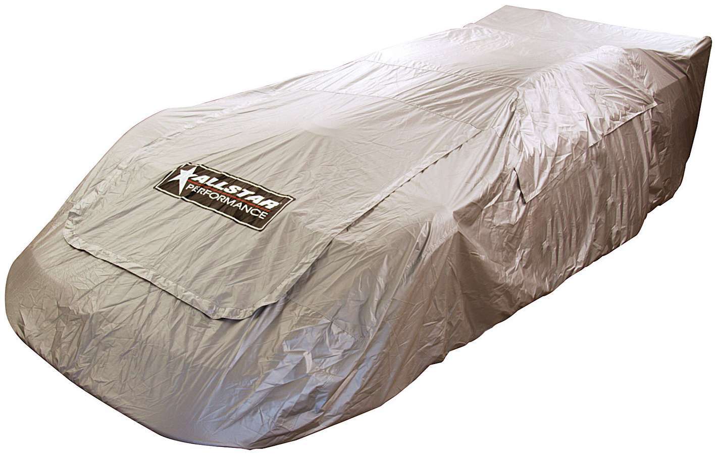 Car Cover - Indoor - Soft Liner - Zippered Access Panels - Heat Reflective - Cloth - Silver - Dirt Late Model - Each