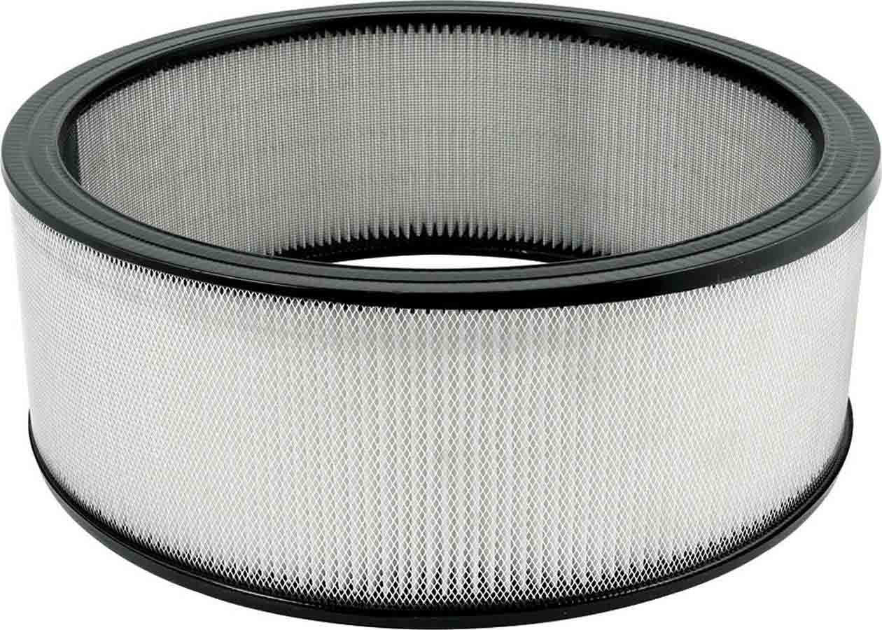 Air Filter Element - Round - 14 in Diameter - 5 in Tall - Paper - White - Each