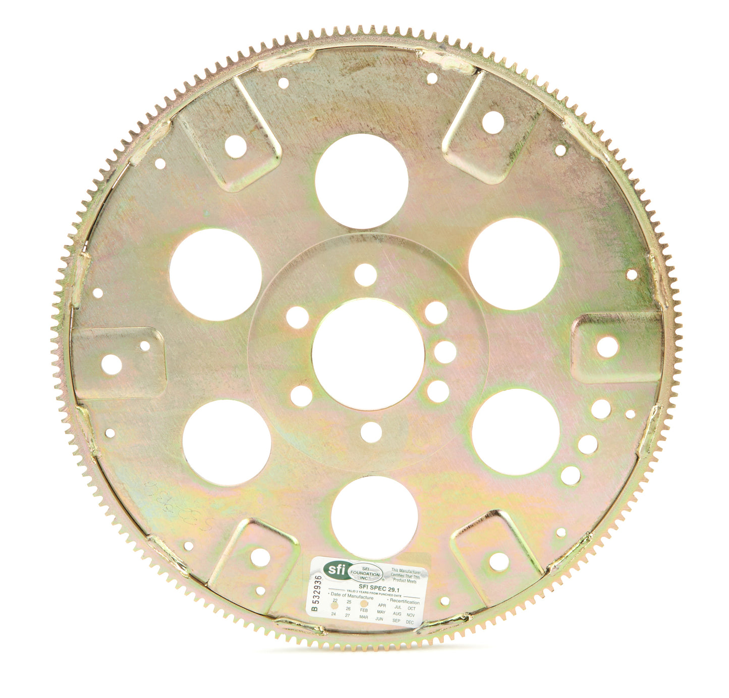 Flexplate - 168 Tooth - SFI 29.1 - Steel - Internal Balance - 2-Piece Seal - Chevy V8 - Each