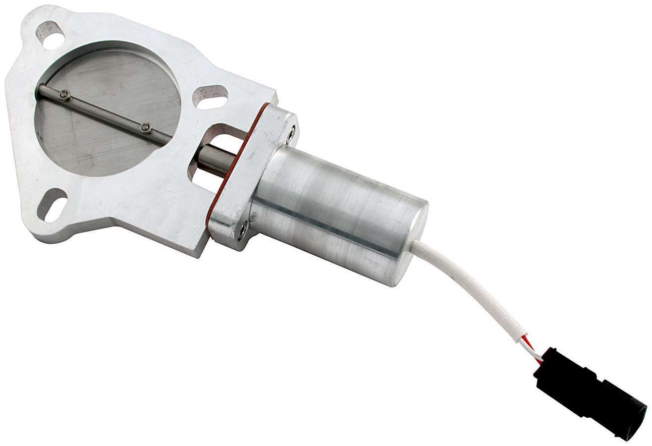 Engine & Accessories Cut-Out - Electric - Bolt-On - 3 in Pipe Diameter - Aluminum - Natural - Each