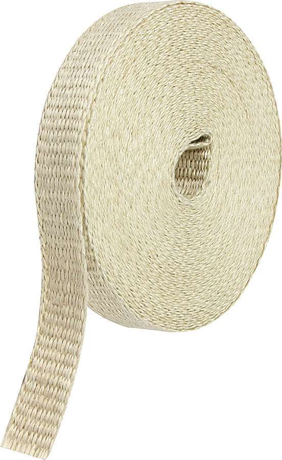 Engine & Accessories Wrap - 1 in Wide - 50 ft Roll - Woven Fiberglass - Natural - Each