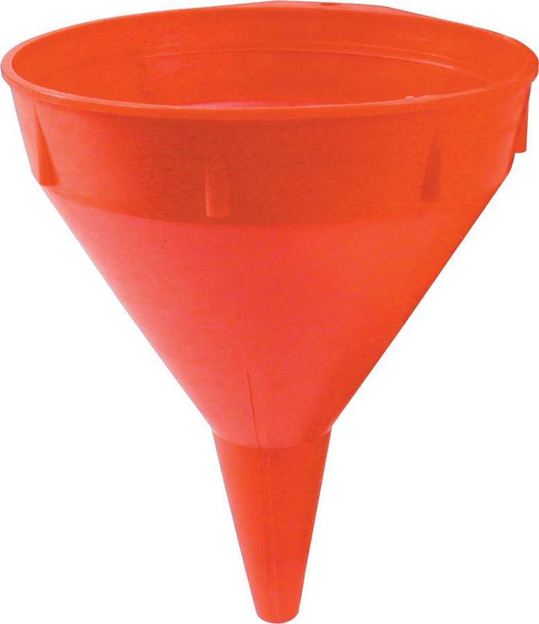 Funnel - Round - 4.625 in OD x 6 in Long - Screen - Plastic - Red - Each