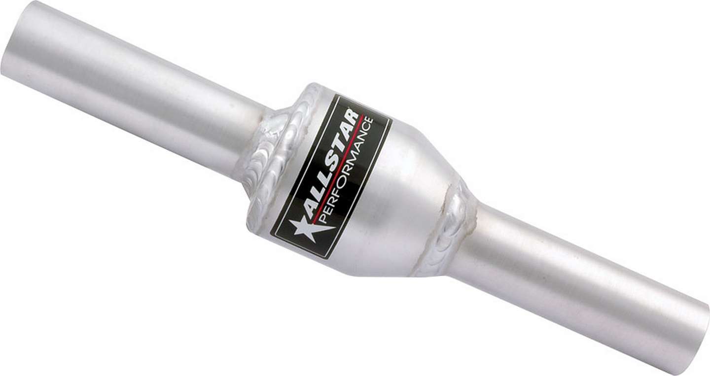 Overflow Check Valve - Flapper - 9.75 in Long - 1.25 in OD - Aluminum - Natural - Allstar Overflow Catch Cans - Each
