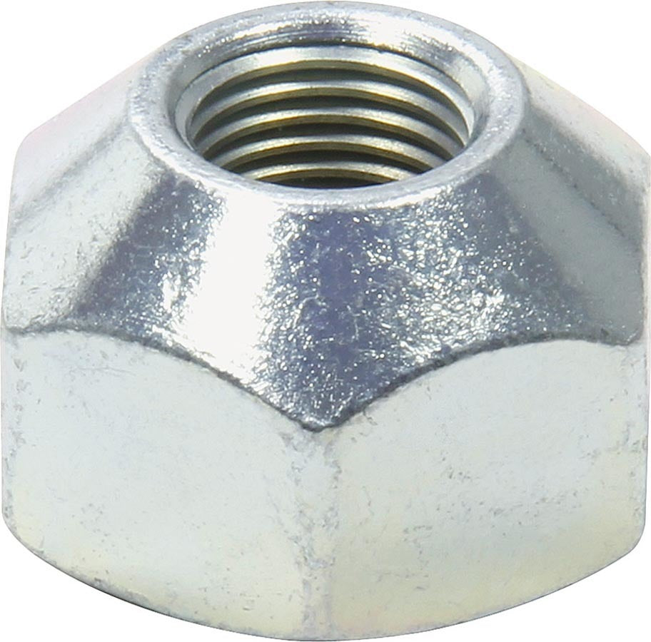 Lug Nut - 12 mm x 1.25 Thread - 1 in Hex Head - 45 Degree Seat - Open End - Steel - Zinc Oxide - Set of 20