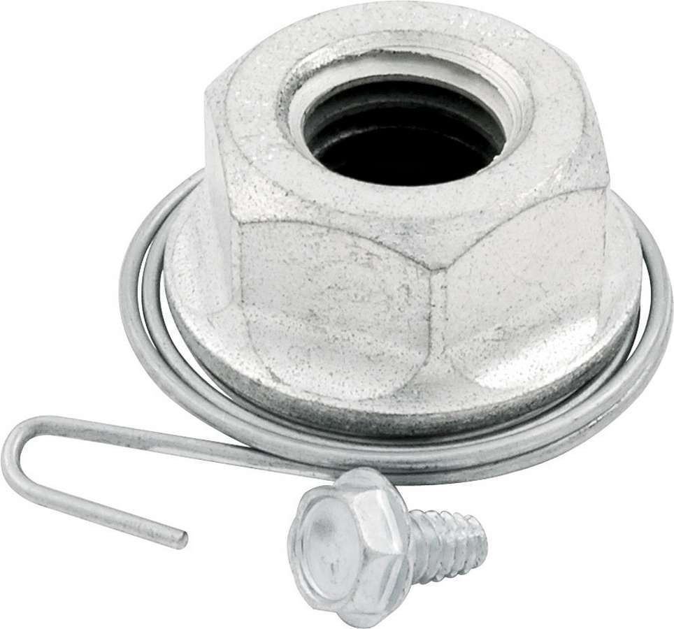 Lug Nut - Glueless - 5/8-18 in Thread - 1 in Hex Head - 45 Degree Seat - Open End - Hardware / Springs - Steel - Zinc Oxide - Set of 5