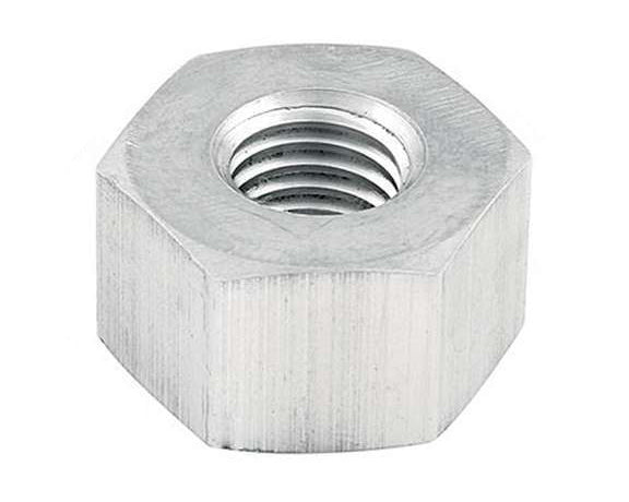 Wheel Spacer - Wide 5 - 5/8-11 Threaded - 3/4 in Thick - Aluminum - Clear Anodized - Set of 5