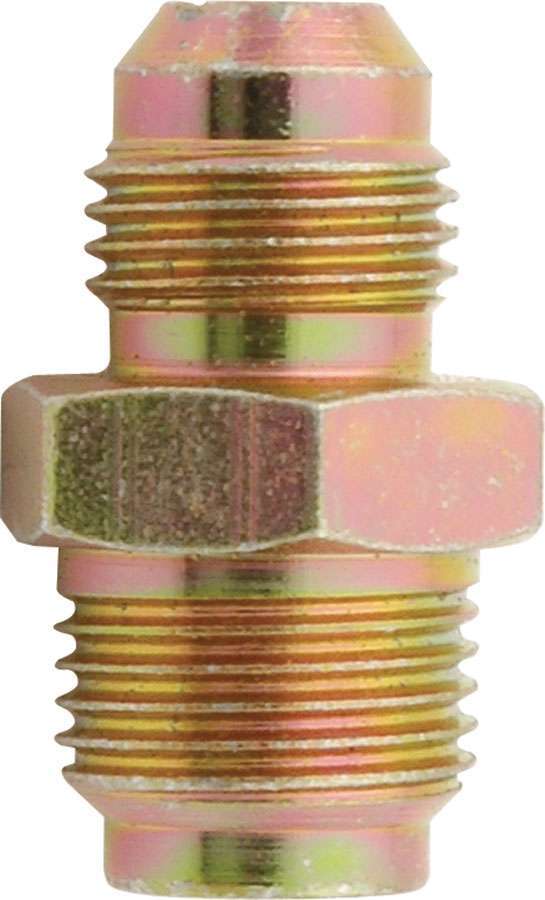 Fitting - Adapter - Straight - 6 AN Male to 5/8-18 in Male - Steel - Cadmium - Power Steering Systems - Each