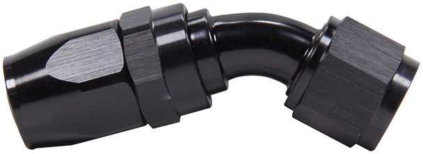 Allstar Performance Power Steering Fitting 45 Degree, Black