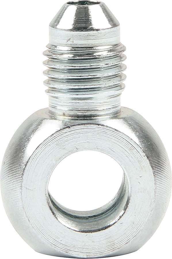 Fitting - Adapter Banjo - Straight - 4 AN Male to 3/8 in Banjo - Steel - Zinc Oxide - Pair