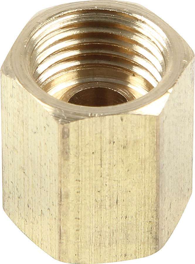 Fitting - Adapter - Straight - Dual 1/2-20 in Inverted Flare Female - Brass - Natural - Hardline - Set of 4