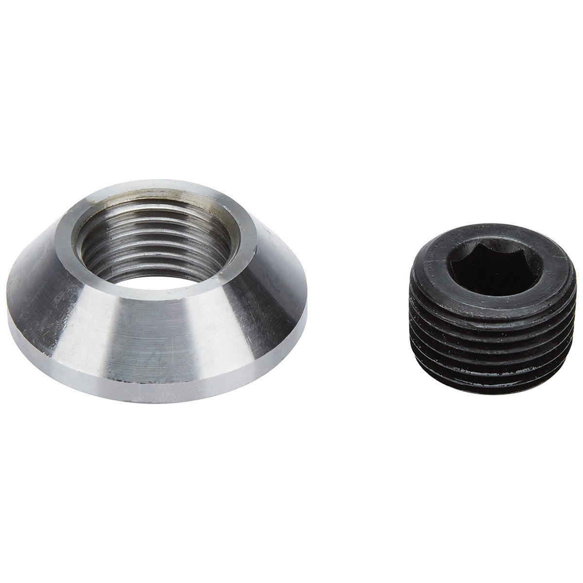 Bung and Plug Kit - Weld-On - 1/2 in NPT Plug - Steel - Natural - Kit