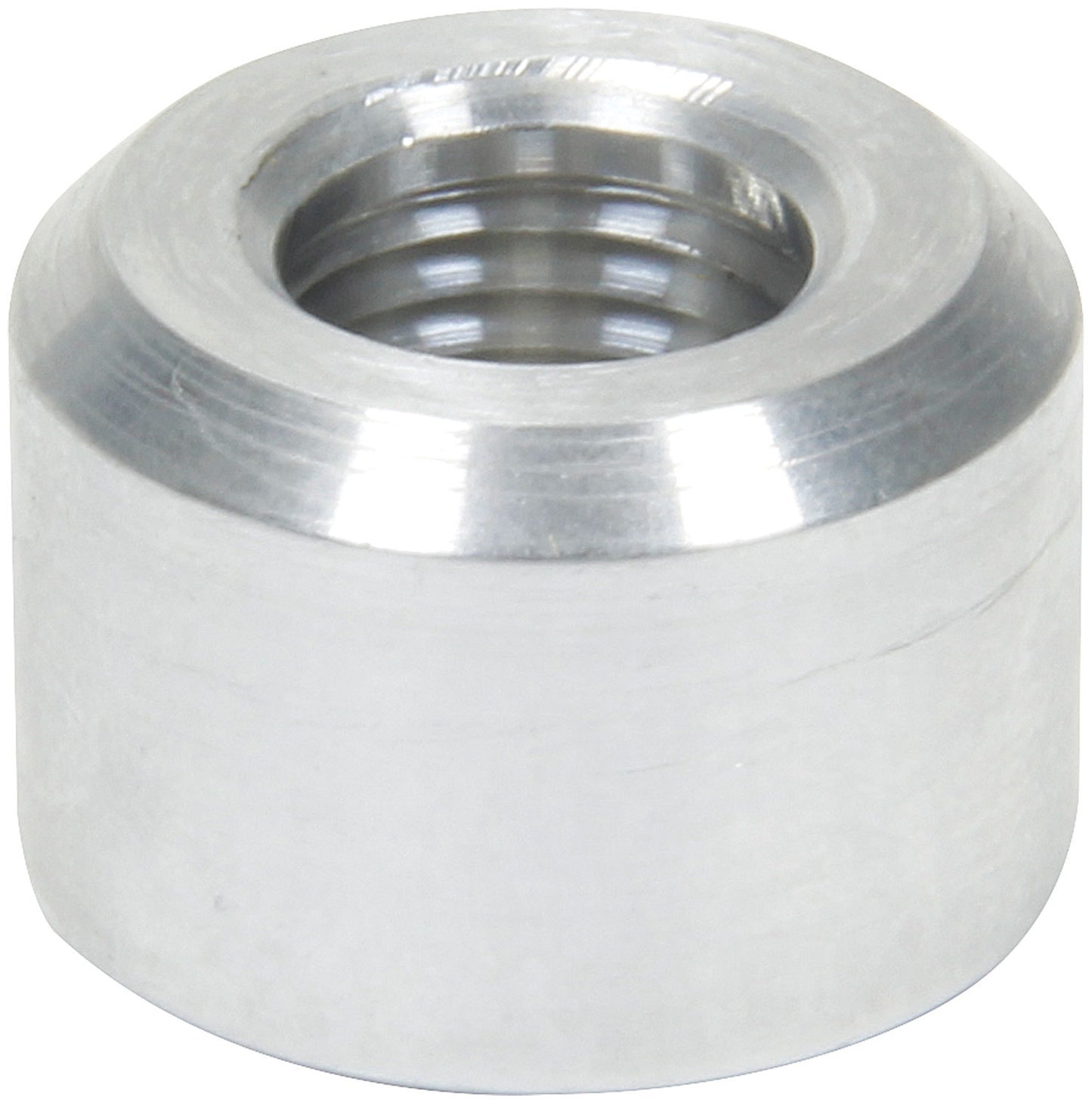 Bung - 1/8 in NPT Female - Weld-On - Aluminum - Natural - Each