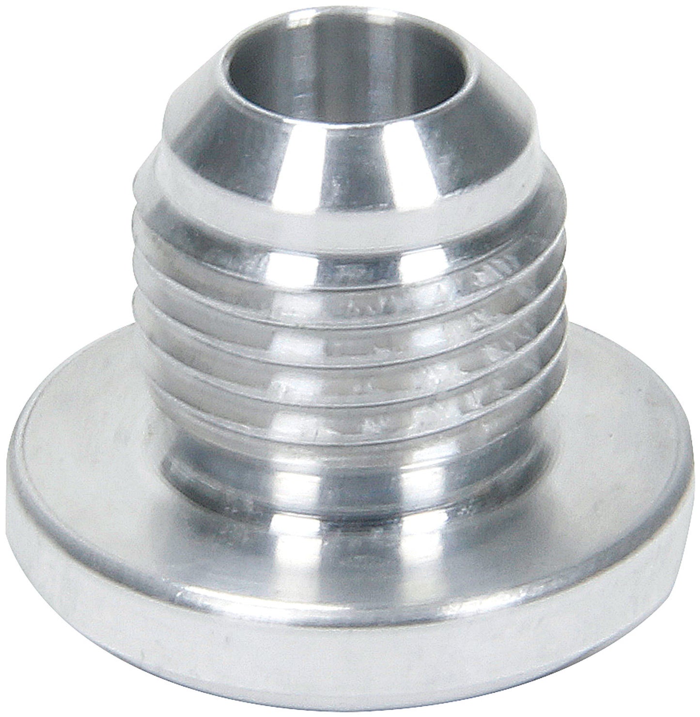 Bung - 8 AN Male - Weld-On - Aluminum - Natural - Each