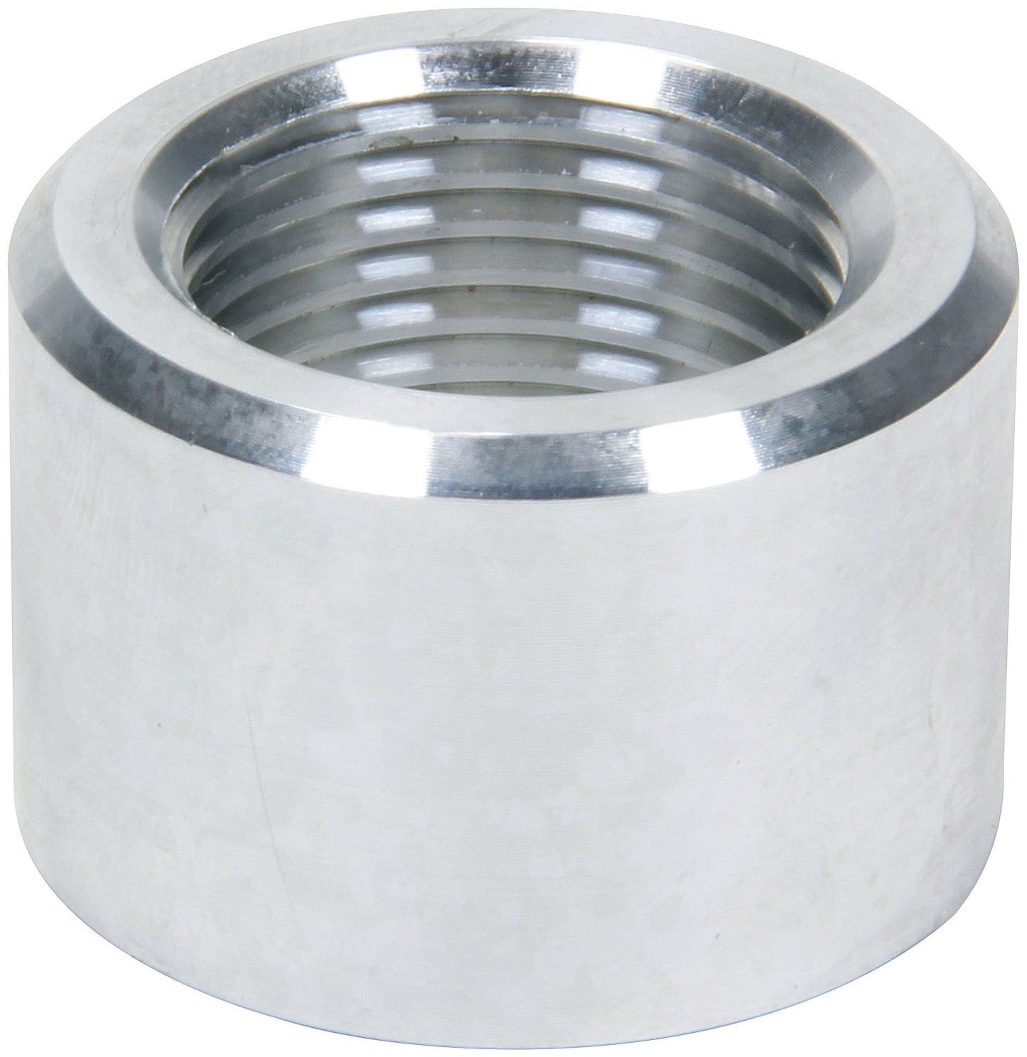 Bung - 12 AN Female O-Ring - Weld-On - Aluminum - Natural - Each