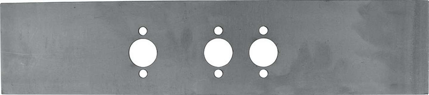 Floor Pedal Plate - 23 in Wide - 5 in Tall - 1/8 in Thick - Steel - Natural - Each