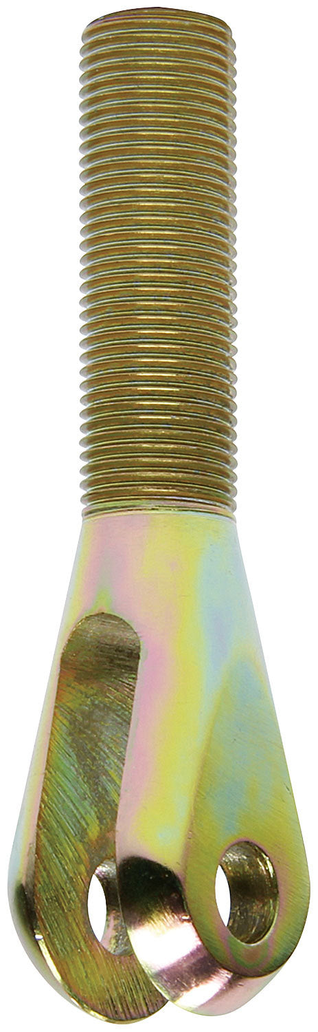 Rod End - Clevis - 3/8 in Bore - 5/8-18 in Right Hand Male Thread - 3/8 in Slot - Steel - Cadmium - Each