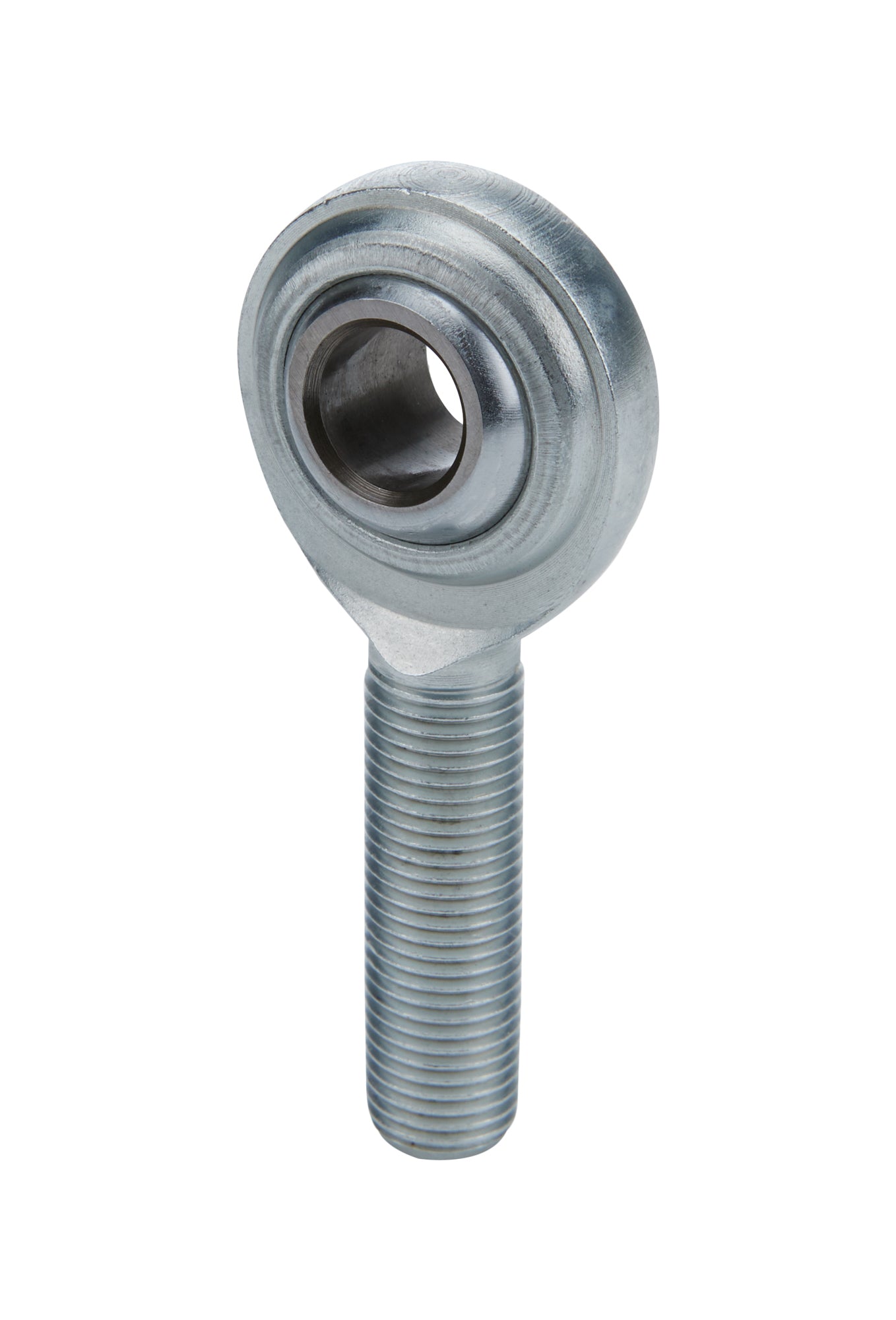 Rod End - Standard - Spherical - 3/8 in Bore - 3/8-24 in Left Hand Male Thread - Steel - Zinc Oxide - Each