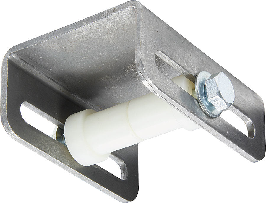 Leaf Spring Bracket - Slider - Bolt / Weld-On - Nylon Bushings - Steel - Natural - Each