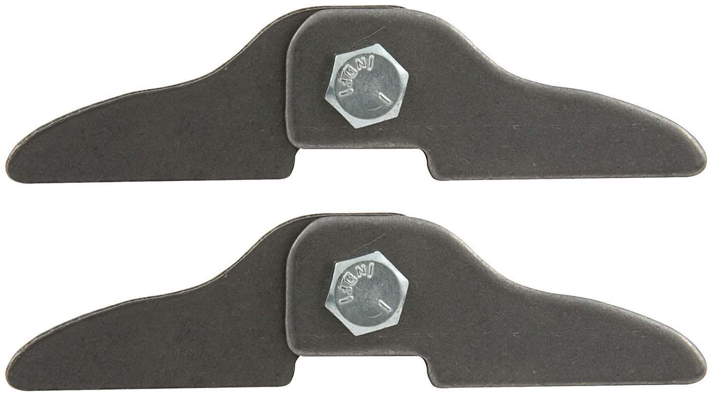 Header Tab Kit - 4 Tabs / 2 Bolt / 2 Lock Nuts - Steel - Natural - Set of 25