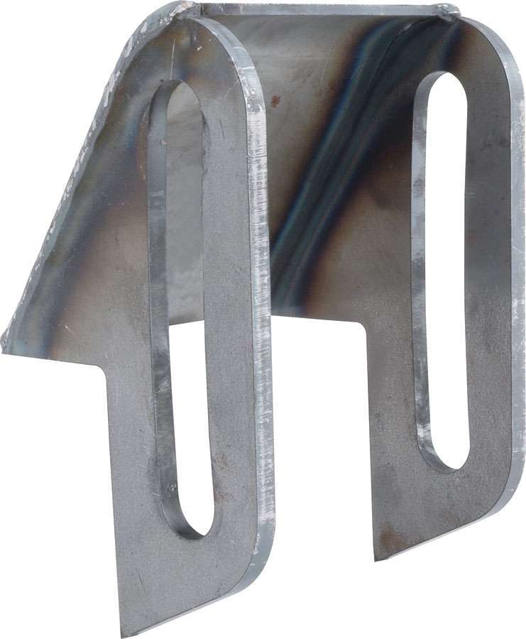 Trailing Arm Bracket - Frame Mount - Weld-On - Adjustable - 3/4 in Slot - Steel - Natural - Each