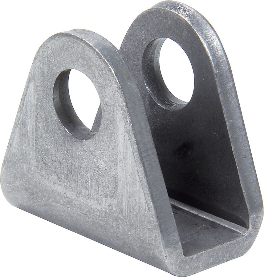 Rod End Mount - Weld-On - 1/2 in Mounting Hole - 0.188 in Thick - Steel - Natural - Each